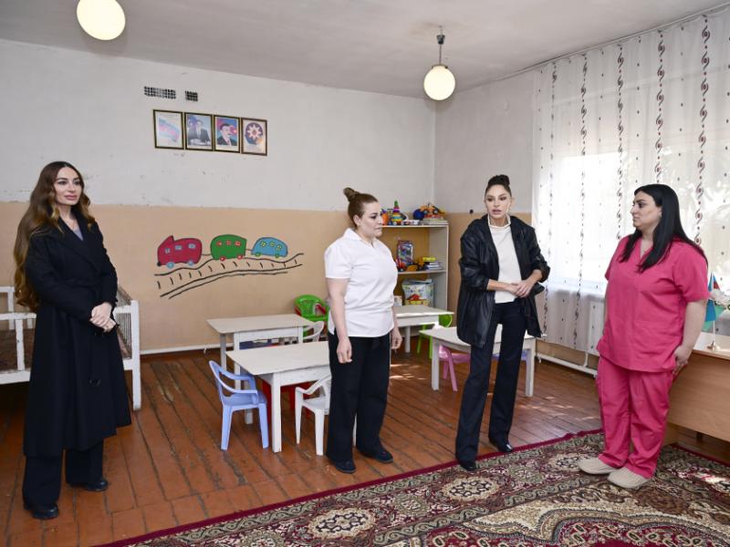 First Vice-President Mehriban Aliyeva visited nursery-kindergarten No. 40 in Ganja