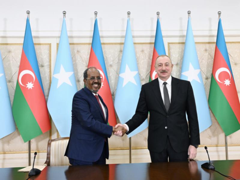 Somali Federativ Respublikasının lideri Azərbaycan Prezidentini təbrik edib