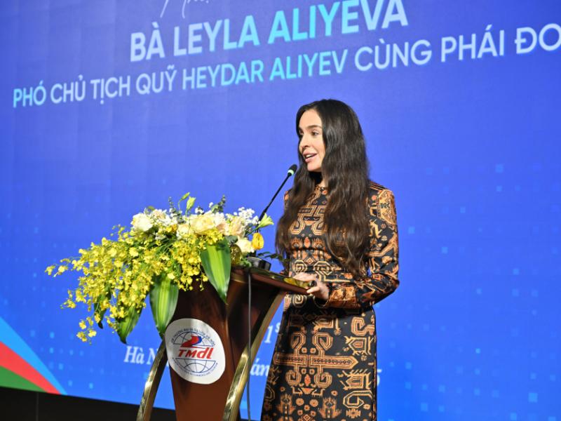 Vice-President of Heydar Aliyev Foundation Leyla Aliyeva visits Vietnam