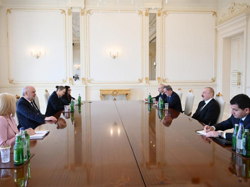 President Ilham Aliyev received OSCE Secretary General