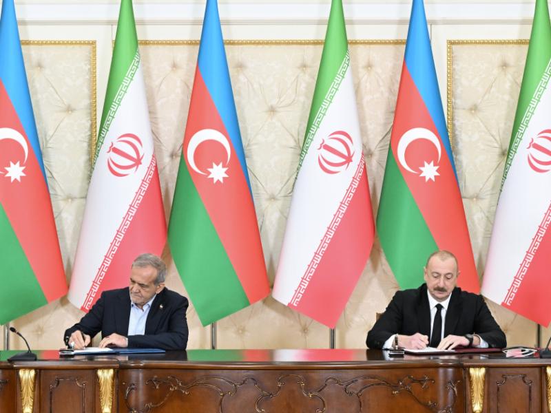 Состоялся обмен документами, подписанными между Азербайджаном и Ираном
