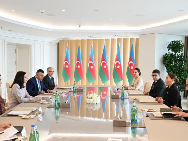 First Vice-President of Azerbaijan Mehriban Aliyeva met with Morocco’s Princess Lalla Hasnaa