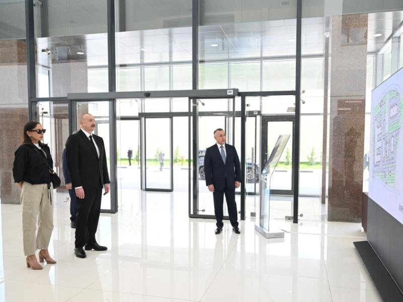 Prezident İlham Əliyev və birinci xanım Mehriban Əliyeva Şuşa Müalicə-Sağlamlıq Mərkəzinin açılışında iştirak ediblər