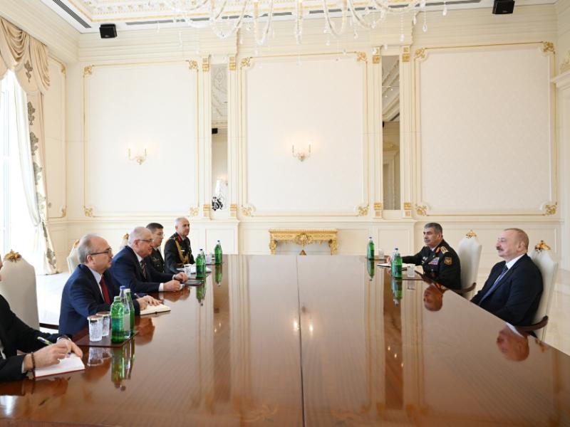 President of Azerbaijan Ilham Aliyev received Minister of National Defense of Türkiye