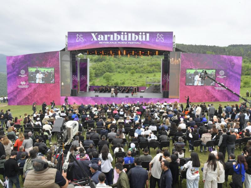 Shusha hosts opening ceremony of “Kharibulbul” International Music Festival