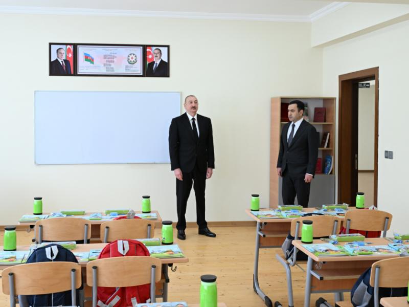 President Ilham Aliyev attended inauguration of “Talistan” Lyceum in Ismayilli city