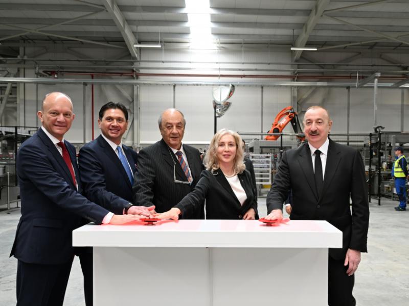 “Azerbaijan Coca-Cola Bottlers” LLC’s new production facility opened in Ismayilli