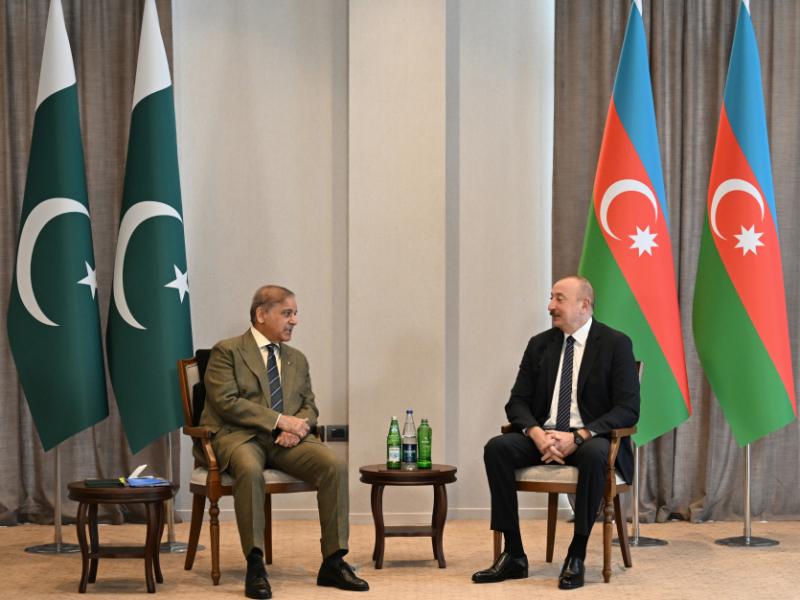 President of Azerbaijan Ilham Aliyev held limited format meeting with Prime Minister of Pakistan in Lachin