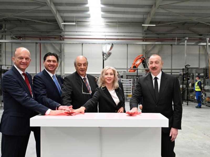 В Исмаиллы открыто новое производственное предприятие ООО Azerbaijan Coca-Cola Bottlers
