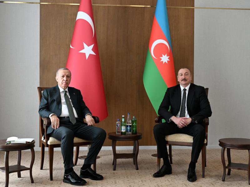 President of Azerbaijan held one-on-one meeting with President of Türkiye in Lachin