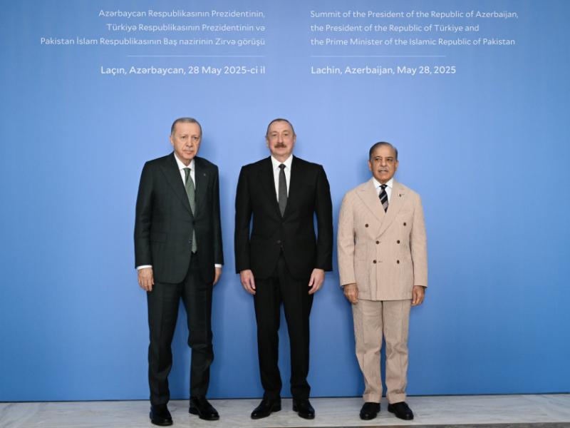 Lachin hosted Summit of Azerbaijani President, Turkish President, and Pakistani Prime Minister