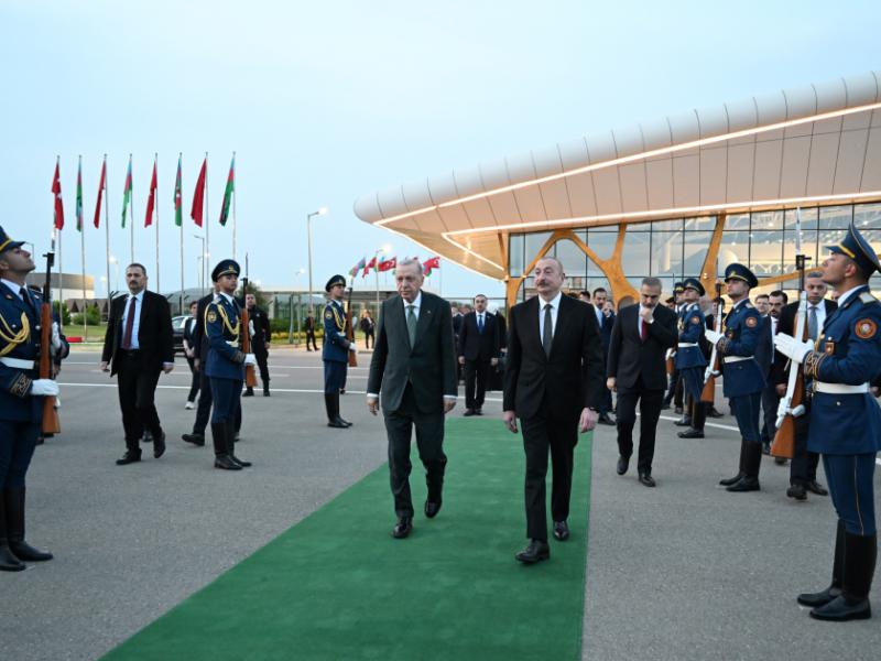 President of Türkiye Recep Tayyip Erdoğan concluded visit to Azerbaijan
