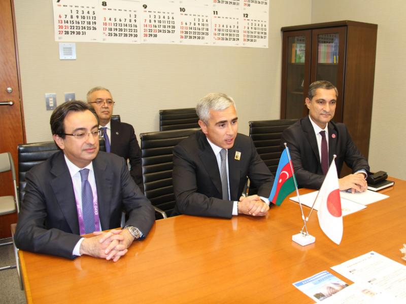 Assistant to the President of Azerbaijan meets with Advisor to Prime Minister of Japan