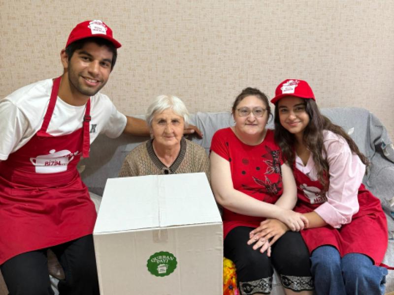 Delivery of Eid al-Adha food to low-income families continues at the initiative of Leyla Aliyeva