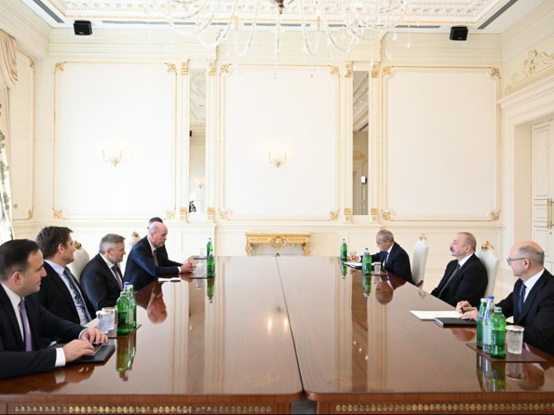 President Ilham Aliyev received bp Chief Executive Officer