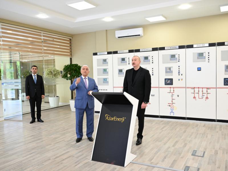 “Yevlax” qovşaq yarımstansiyasının, Regional Təlim-Tədris və Laboratoriya Mərkəzinin açılışı olub