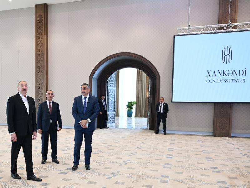 Opening ceremony of Khankendi Congress Center held