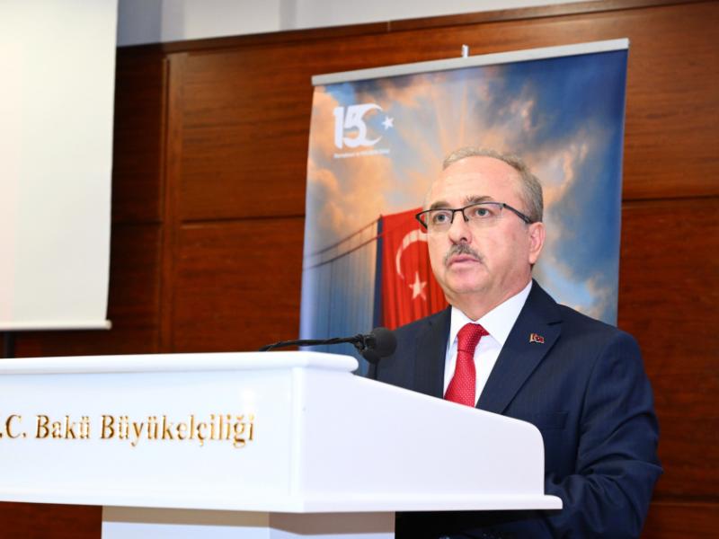 Türkiyə səfiri: Xain çevrilişə cəhd zamanı can Azərbaycanın ölkəmizə güclü dəstəyini xatırlayırıq