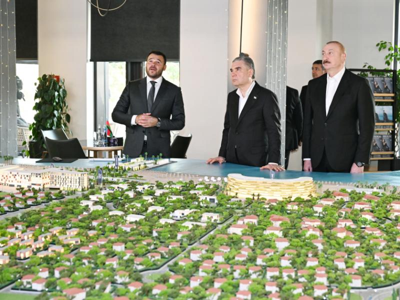 Azərbaycan Prezidenti və Türkmənistan Xalq Məsləhətinin sədri “Sea Breeze”də olublar