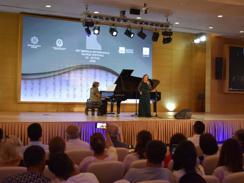 Qəbələ festivalında Üzeyir Hacıbəylinin 140 illiyinə həsr edilmiş konsert təqdim olunub