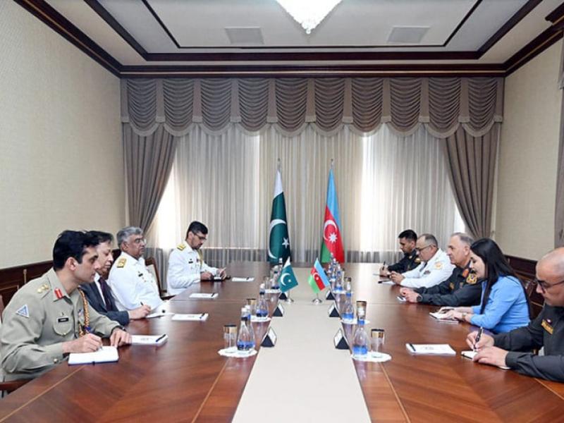 Azərbaycan və Pakistan hərbi dənizçilərinin birgə təlimlərinin keçirilməsi müzakirə olunub