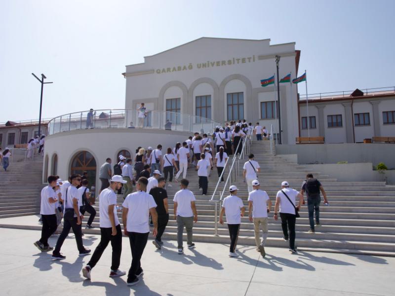 Diaspor gəncləri Qarabağ Universiteti ilə tanış olublar