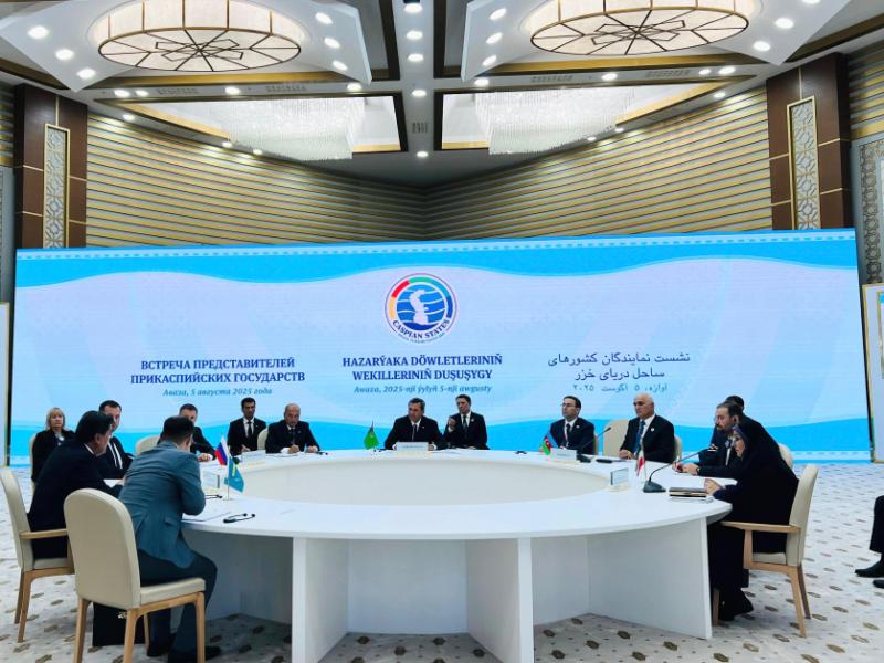 Caspian Sea shallowing in spotlight at UN Conference