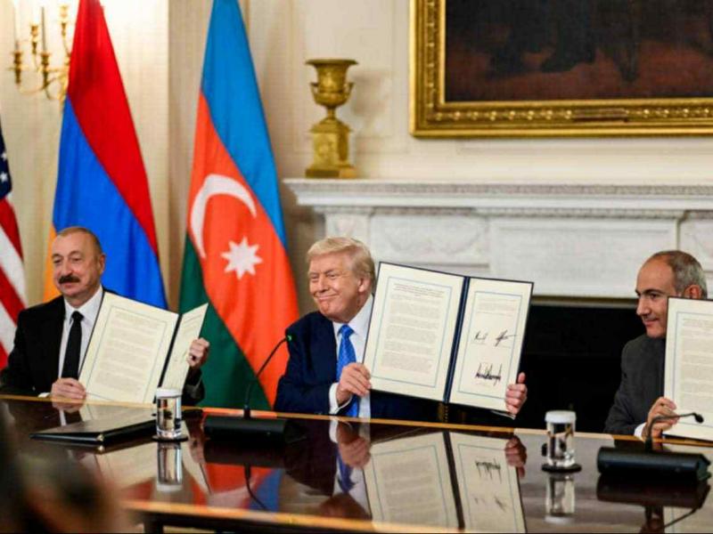 Azərbaycan Prezidentinin və Ermənistanın Baş nazirinin Vaşinqton şəhərində keçirilmiş görüşünə dair Birgə Bəyannamə imzalanıb