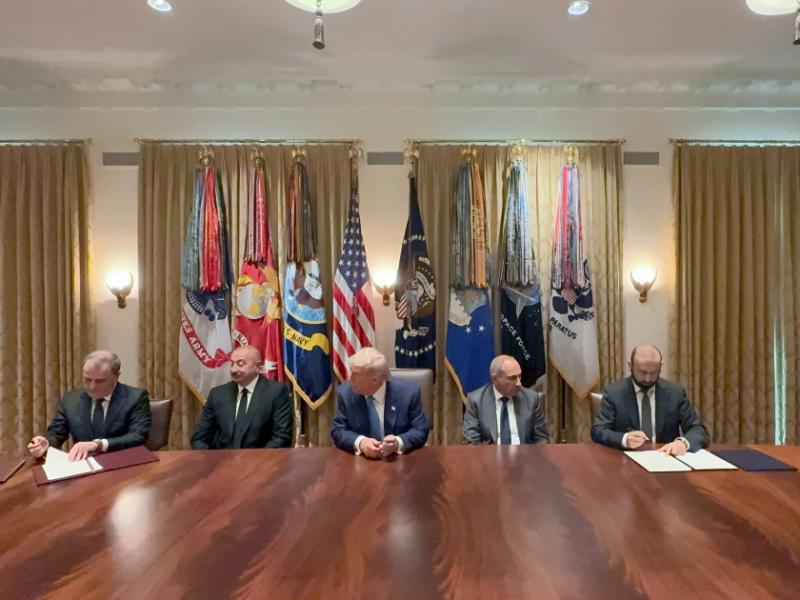 Foreign Ministers of Azerbaijan and Armenia initial peace agreement draft and sign joint appeal to OSCE Chairperson-in-Office