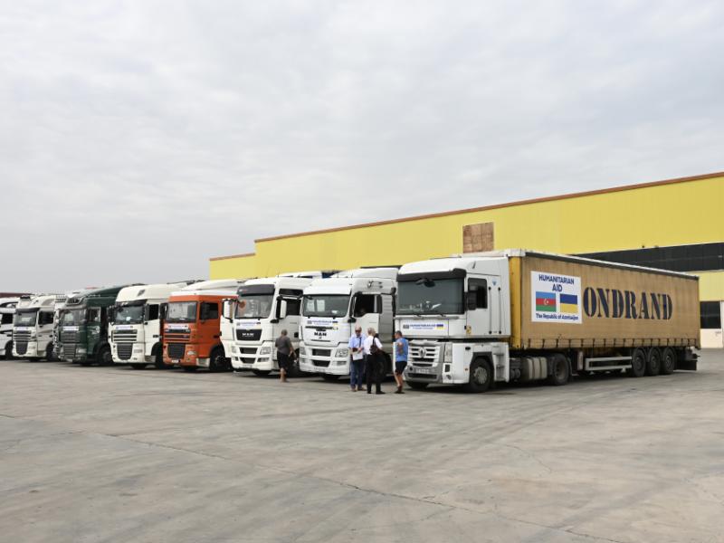 Azerbaijan sends another batch of humanitarian aid to Ukraine