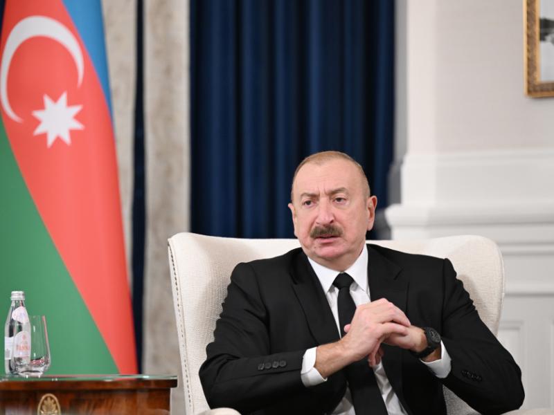 Prezident İlham Əliyev: Zəngəzur dəhlizi yeni bağlantı layihəsidir və beynəlxalq nəqliyyat marşrutlarının mühüm hissələrindən biri olacaq