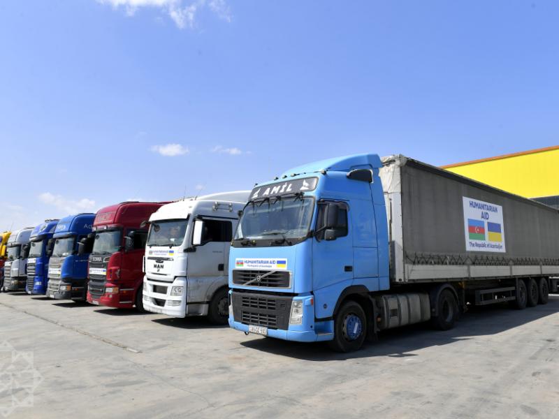 Azerbaijan sends another batch of humanitarian aid to Ukraine