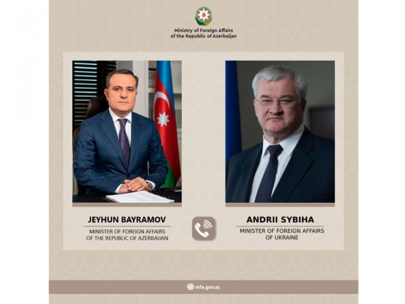 Azerbaijani and Ukrainian Foreign Ministers discuss current issues of partnership