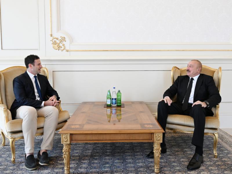 President Ilham Aliyev received President of Global Affairs at Goldman Sachs Group Inc