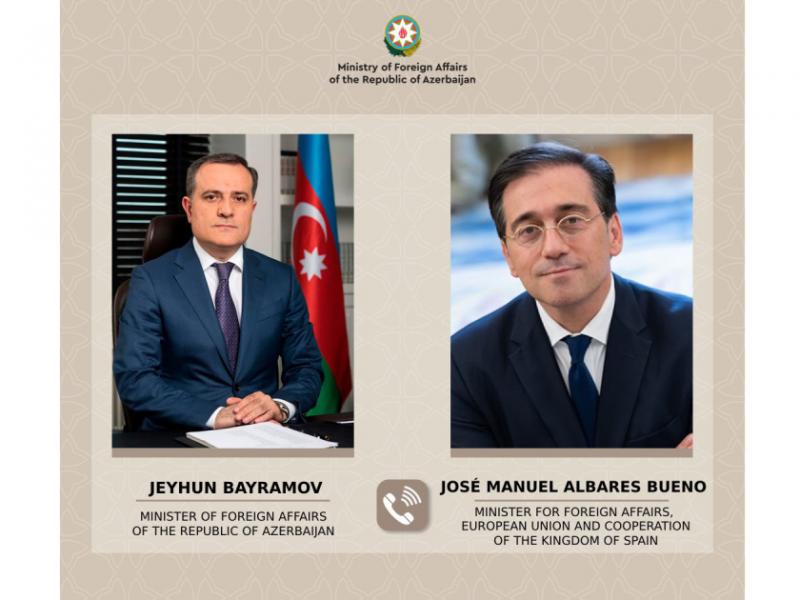 Azerbaijani, Spanish FMs discuss prospects of Azerbaijan-Spain, Azerbaijan-EU relations