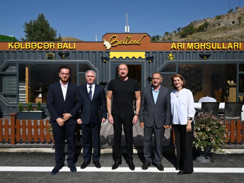 President Ilham Aliyev attended opening of 
