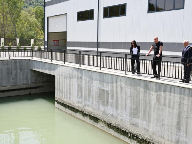 Opening ceremony held for Ashagi Vang, Nadirkhanli, and Chaykend small hydropower plants in Kalbajar’s Vang Village