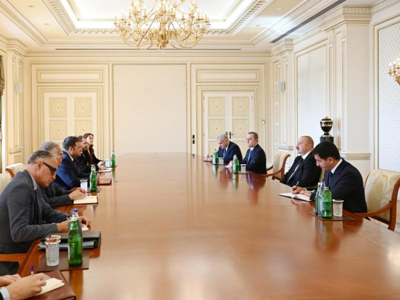 Президент Ильхам Алиев принял государственного министра Соединенного Королевства Великобритании и Северной Ирландии