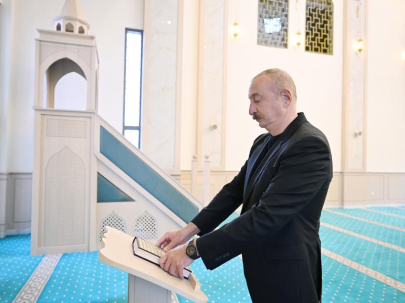 New mosque inaugurated in Hadrut settlement
