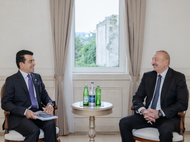President Ilham Aliyev received ICESCO Director-General