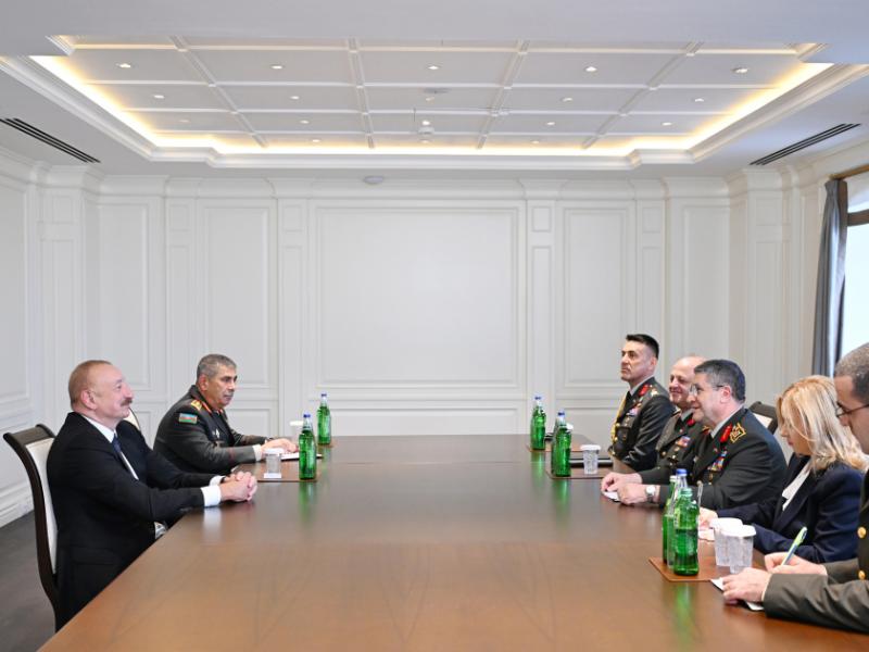 President Ilham Aliyev received Chief of General Staff of the Turkish Armed Forces