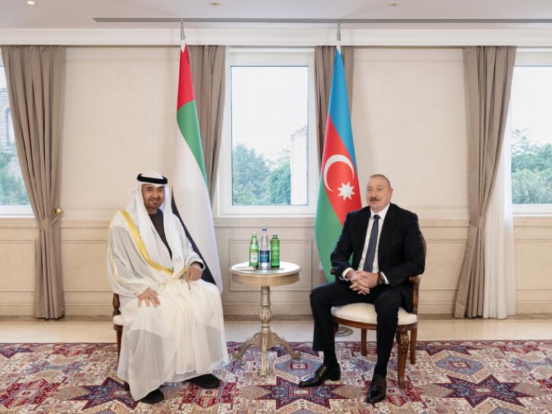 UAE President shares post on visit to Azerbaijan
