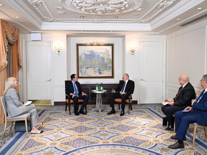 Blackstone expressed interest in expanding cooperation with Azerbaijan