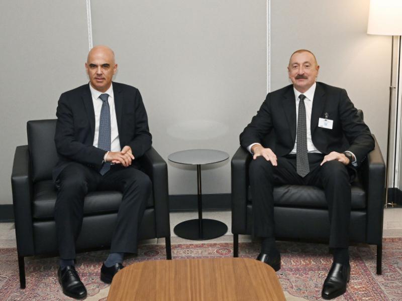 Prezident İlham Əliyev BMT-nin Nyu-Yorkdakı mənzil-qərargahında Avropa Şurasının Baş katibi ilə görüşüb 