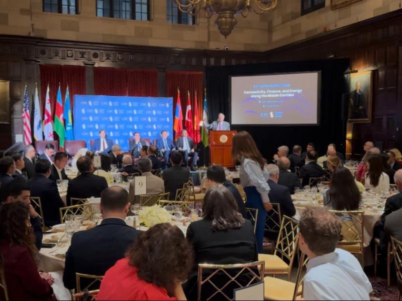 6th Caspian Business Forum gets underway in New York