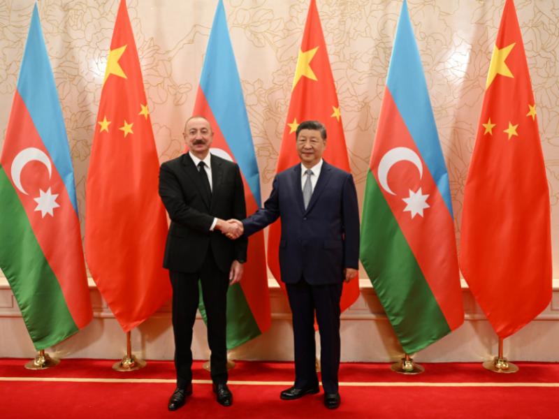 Prezident İlham Əliyev: Azərbaycan ilə Çin arasında münasibətlərin hərtərəfli strateji tərəfdaşlıq müstəvisində inkişafı məmnunluq doğurur