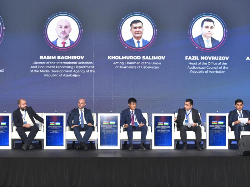 II Azərbaycan–Özbəkistan Media Forumu: “Rəqəmsal dövrdə media tərəfdaşlığı: İnformasiya təhlükəsizliyi istiqamətində birgə təşəbbüslər” mövzusunda panel sessiya təşkil edilib