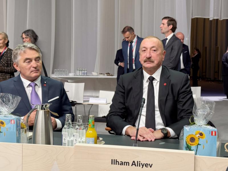 Prezident İlham Əliyev “Avropa Siyasi Birliyi”nin 7-ci Zirvə toplantısının açılış plenar sessiyasında iştirak edir