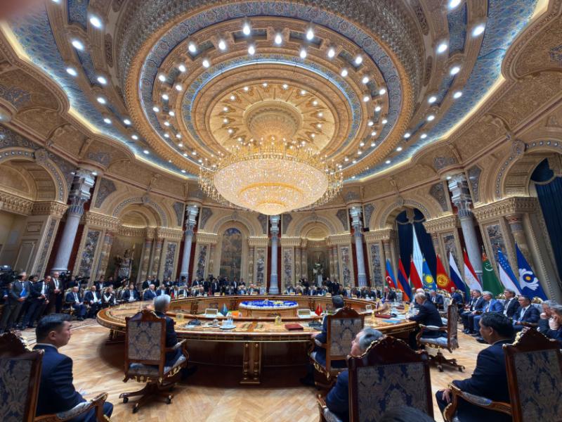 Dushanbe hosted expanded meeting of CIS Heads of State Council President of Azerbaijan Ilham Aliyev attended the event