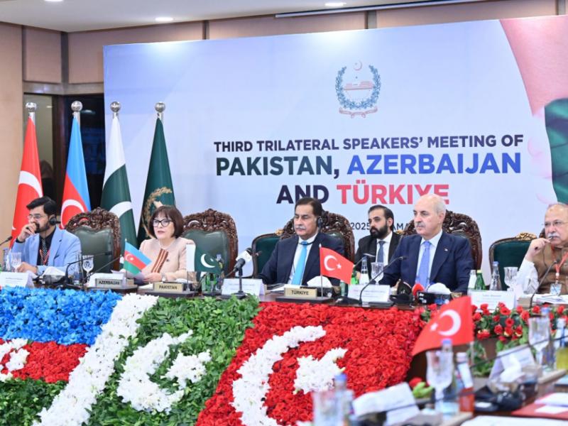Islamabad hosts 3rd trilateral meeting of speakers of Azerbaijani, Pakistani and Turkish parliaments
